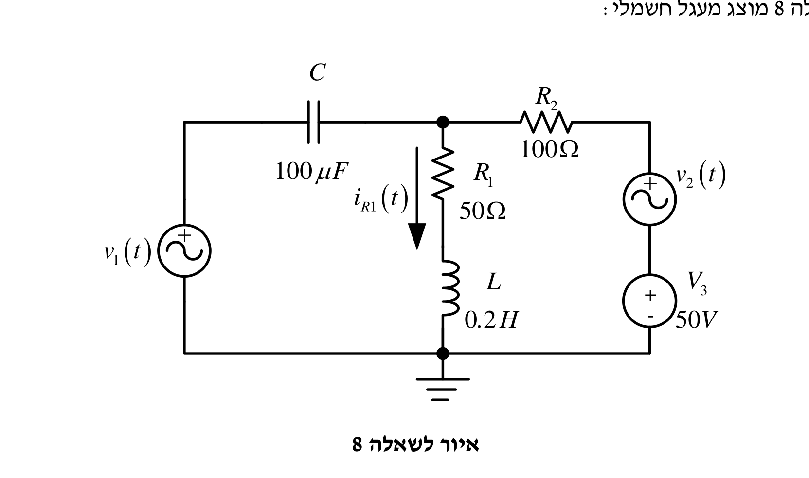 איור לשאלה 8