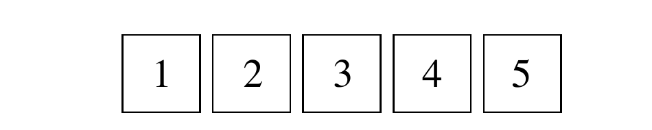 חמישה פתקים ממוספרים לשאלה 2