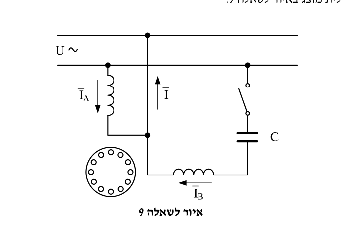 איור לשאלה 9