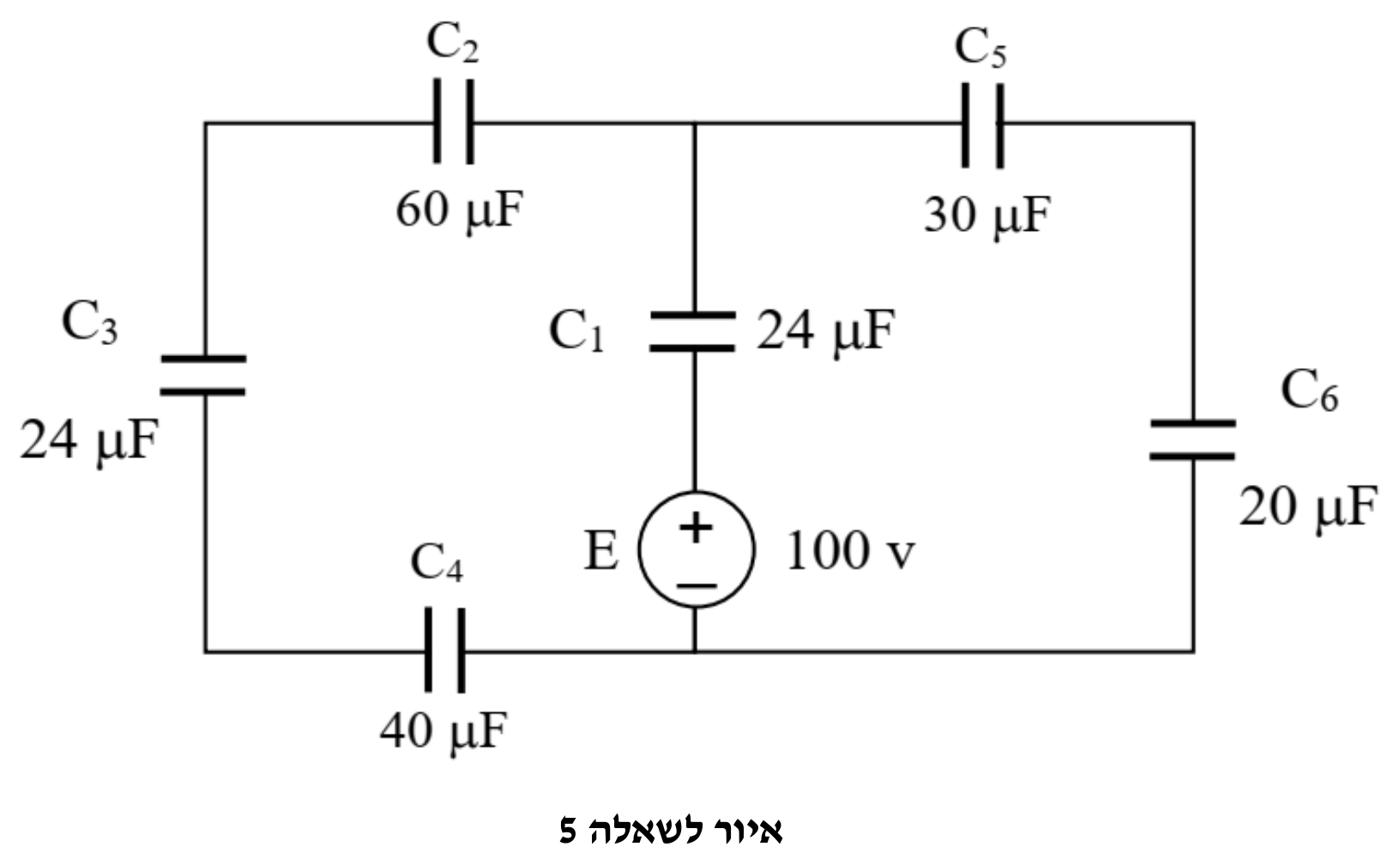 איור לשאלה 5