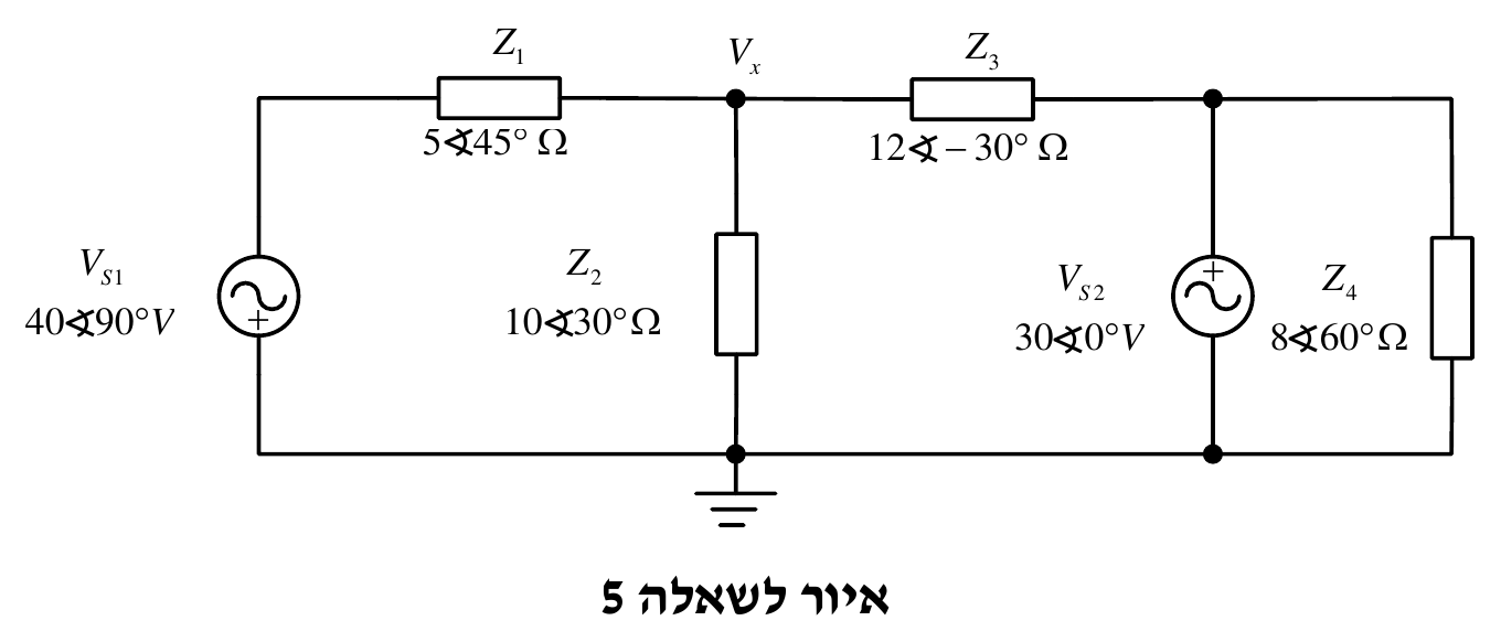 איור לשאלה 5