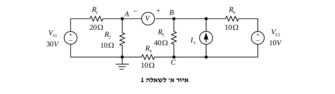 איור א' לשאלה 1