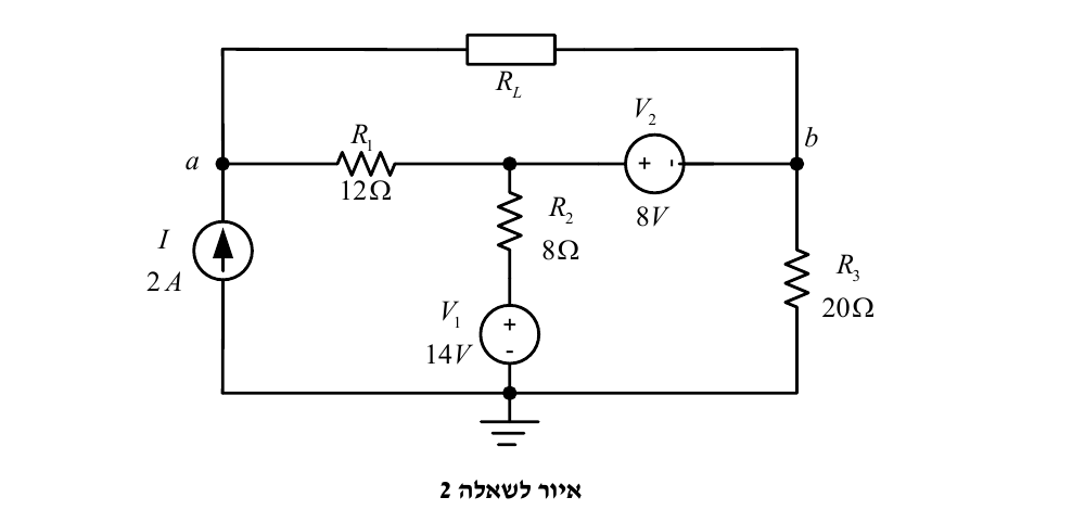 מעגל לשאלה 2