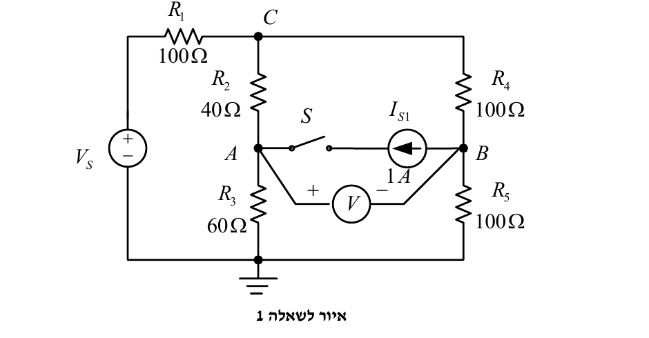 איור לשאלה 1