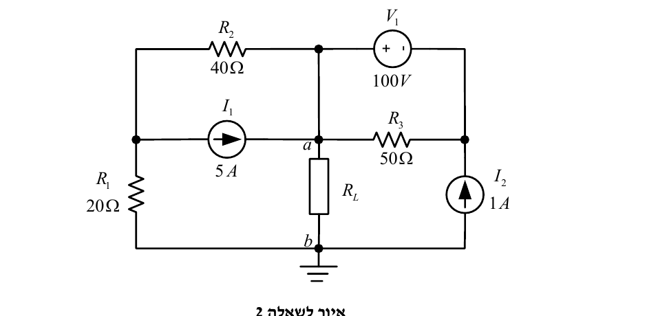 איור לשאלה 2