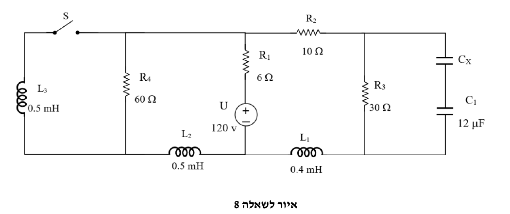 מעגל לשאלה 8